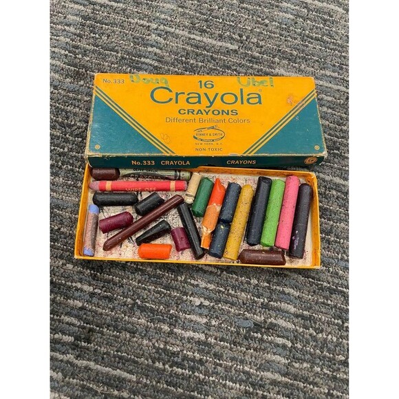 3 VTG Packs of Crayons 16 Pack No 333 8 Pack from 1994 Prang Crayonex 16pk HN - Picture 3 of 5